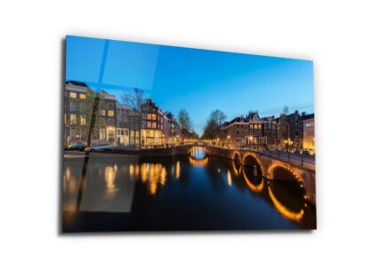 Amsterdam Olanda - Glass Wall Art