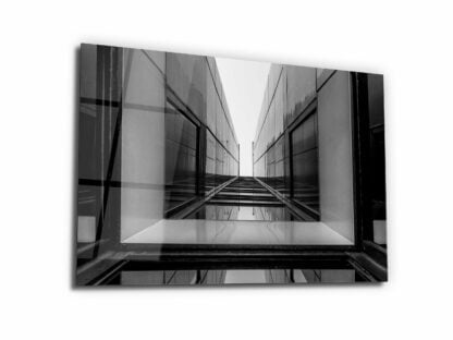 Cityscape Modern Architecture - Glass Wall Art