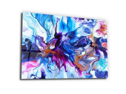 Colorspray Abstract - Glass Wall Art