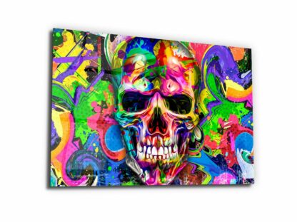 Death Lord of Colors - Glass Wall Art