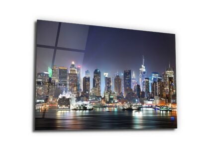 Dream of New York - Glass Wall Art