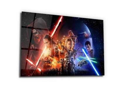 Force Aweaking - Glass Wall Art