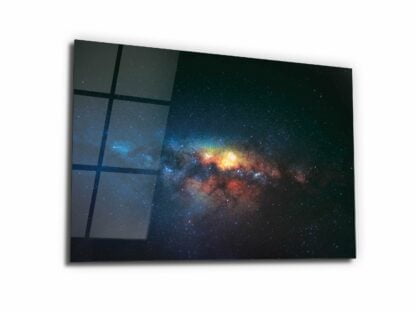 Galactic Dreamscape - Glass Wall Art