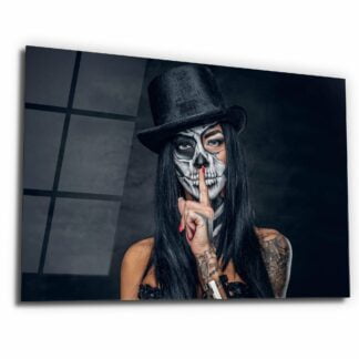 Shhhh! - Glass Wall Art