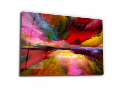 Unlimited Colors Of Heaven - Glass Wall Art