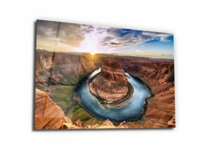 mystery of Glen Canyon - Glass Wall Art